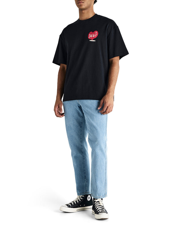 Deep Cut Tee - Black