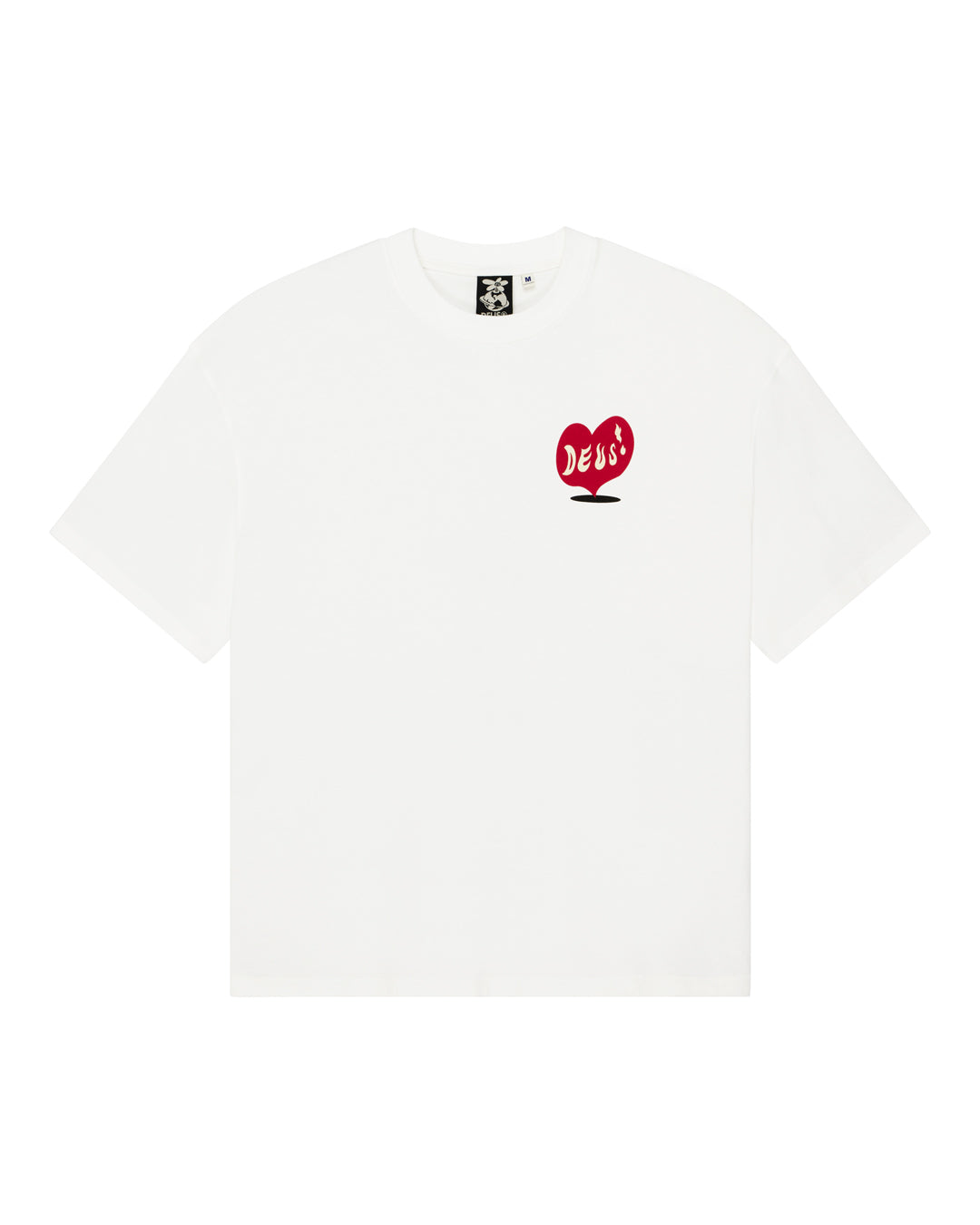 Deus Deep Cut Tee Vintage White