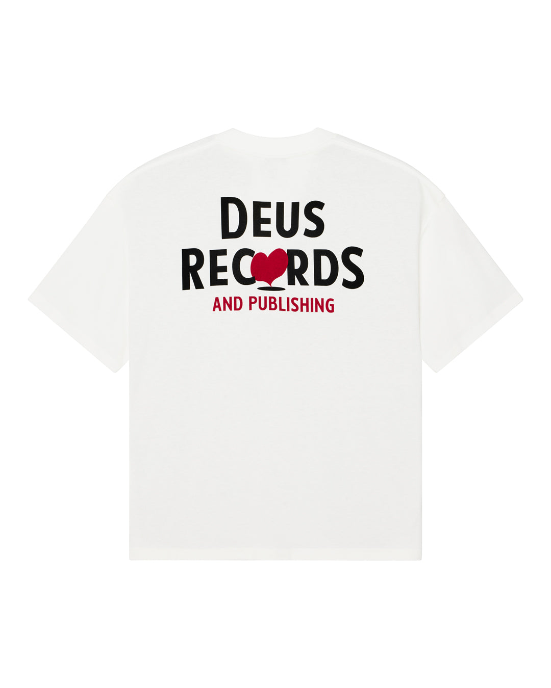 Deus Deep Cut Tee Vintage White