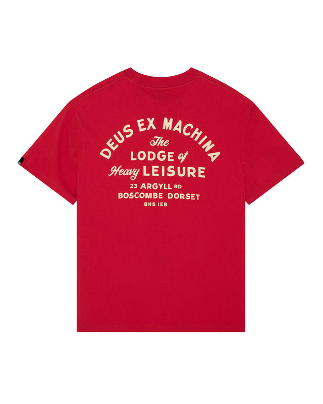 Mini Tee - Lava Falls Red