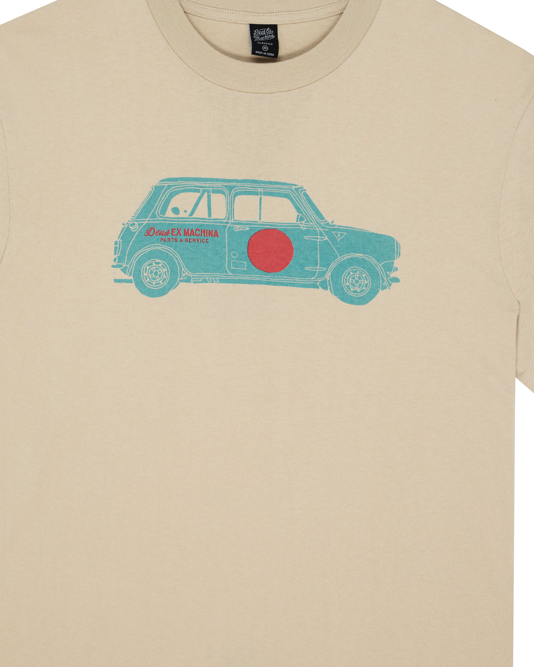 Deus Mini Tee Pebble