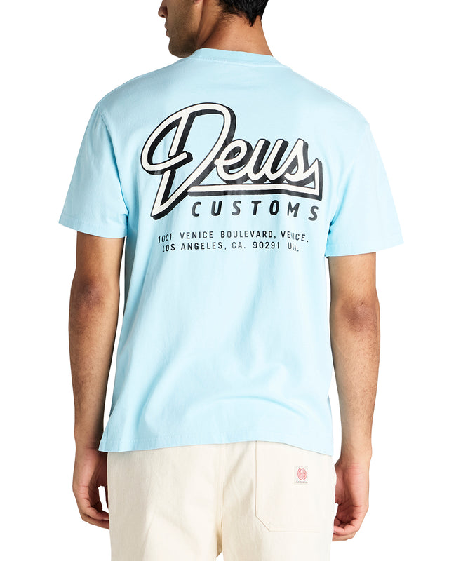 Conduit Tee - Sky Blue