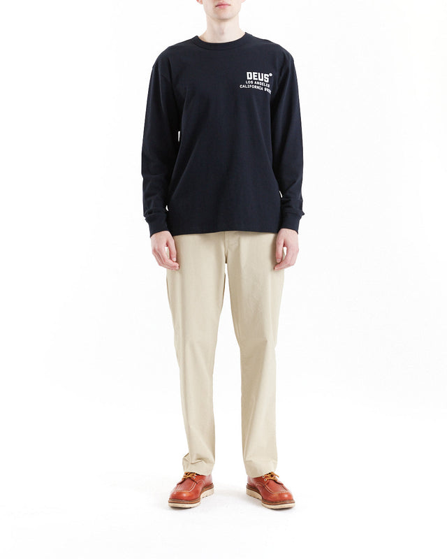 Jones Long Sleeve Tee - Black