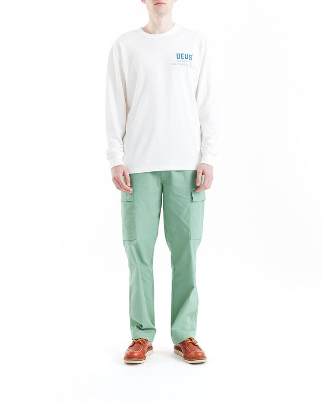 Jones Long Sleeve Tee - Vintage White