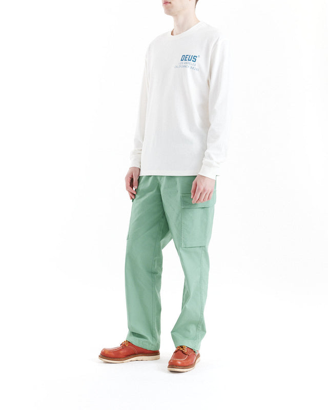Jones Long Sleeve Tee - Vintage White