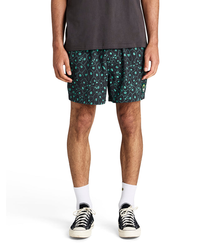 Plant Cell Boardshort - Biscay Green