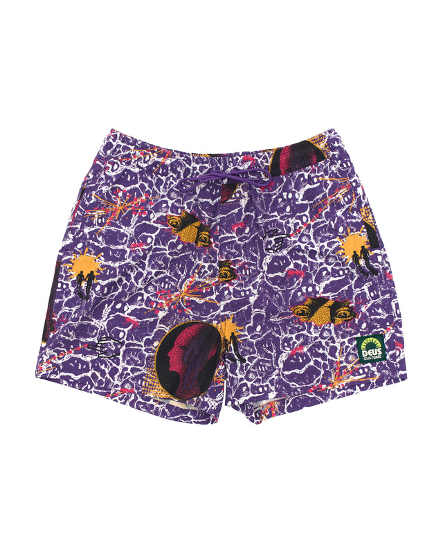 Future History Boardshort - Violet