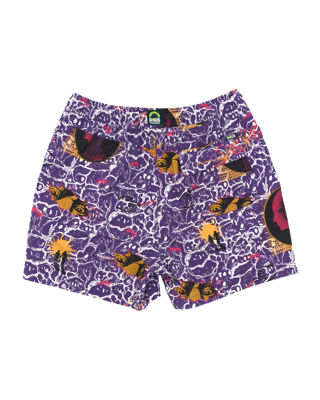 Future History Boardshort - Violet