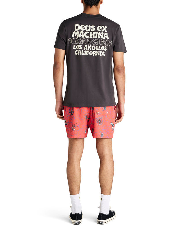 Vibrant Virus Boardshort - Strawberry