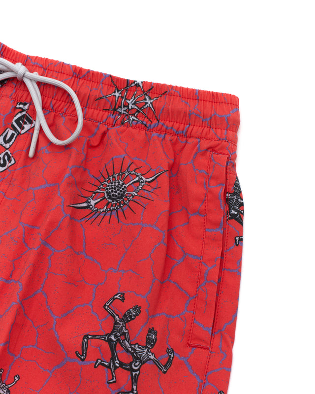 Vibrant Virus Boardshort - Strawberry