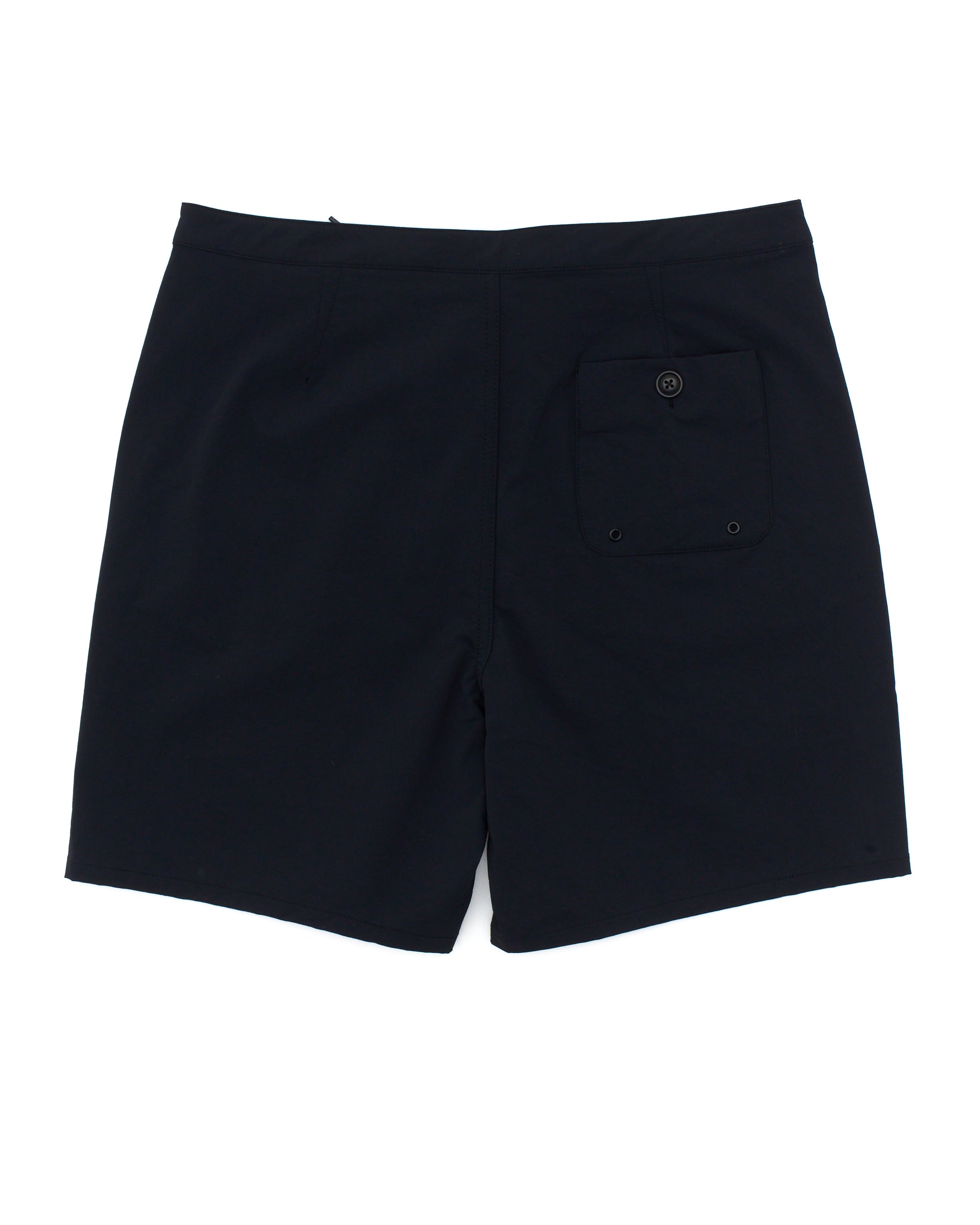Deacon Boardshort - Black|Flatlay