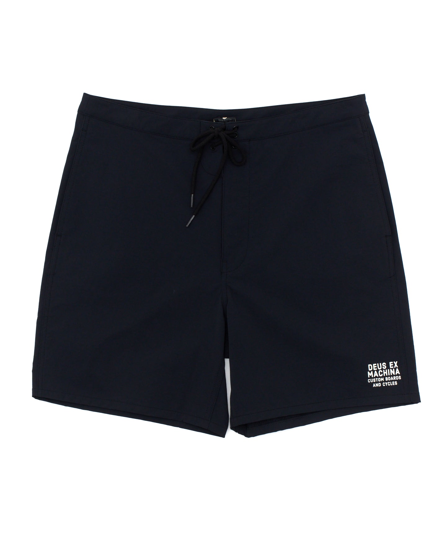 Deacon Boardshort - Black|Flatlay