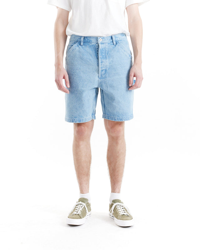 Big Fella Denim Short - Lt Stone