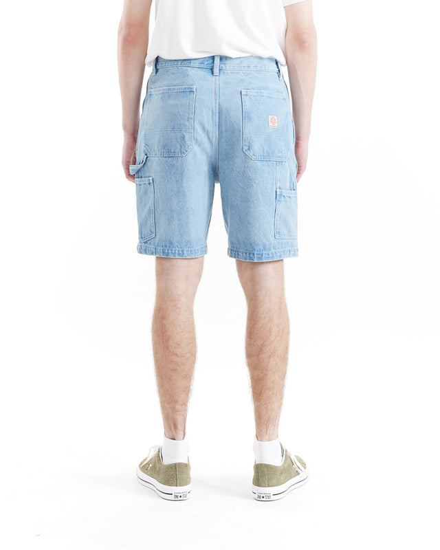 Big Fella Denim Short - Lt Stone