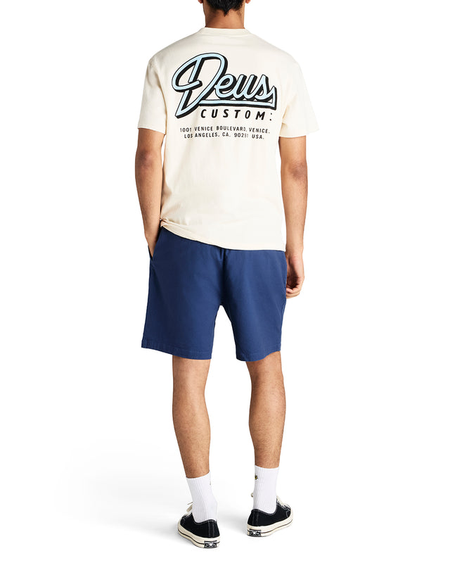 Malvo Twill Short - Mechanic Blue
