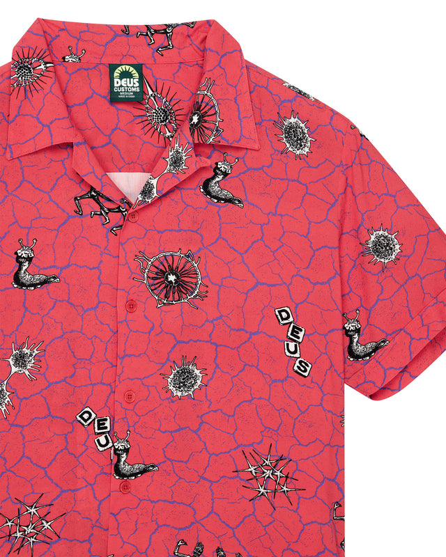 Vibrant Virus Shirt - Strawberry