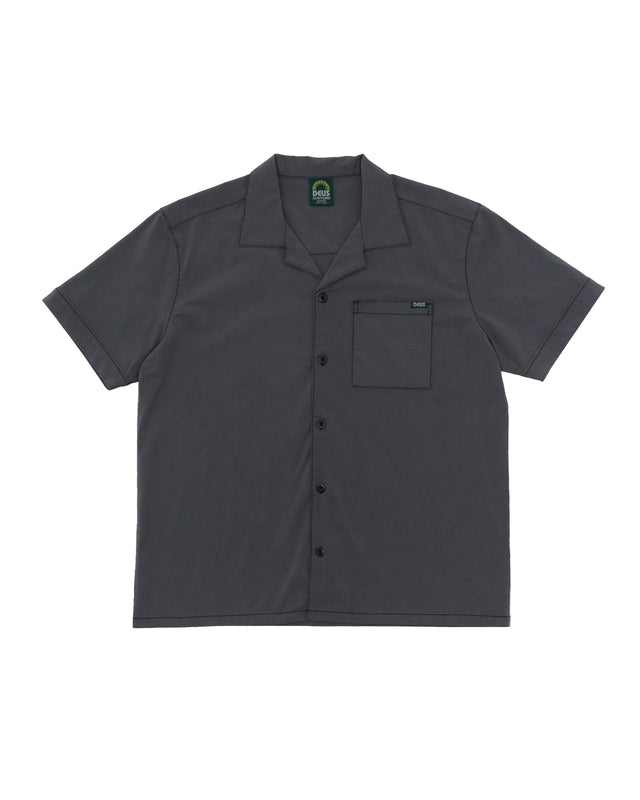 Remi Garment Dye Shirt - Anthracite