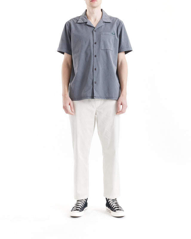 Remi Garment Dye Shirt - Anthracite