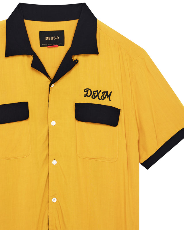 Diablo Bowling Shirt - Golden Yellow