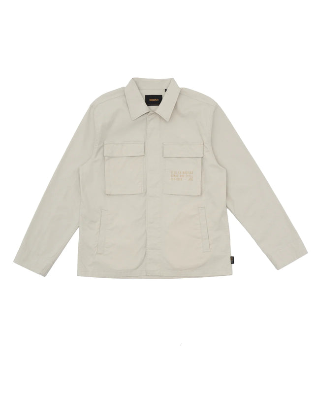 Tommy Poplin Surf Shirt - Dirty White