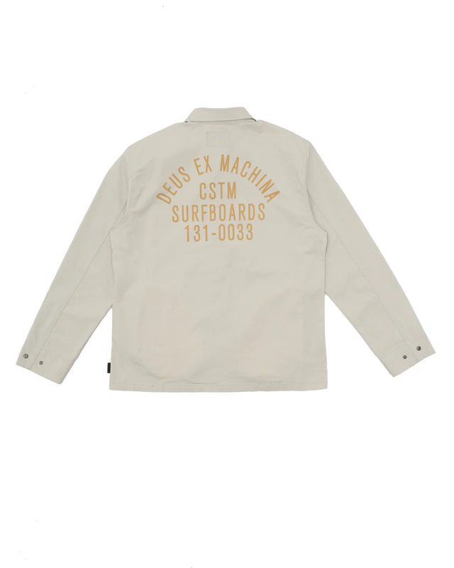 Tommy Poplin Surf Shirt - Dirty White