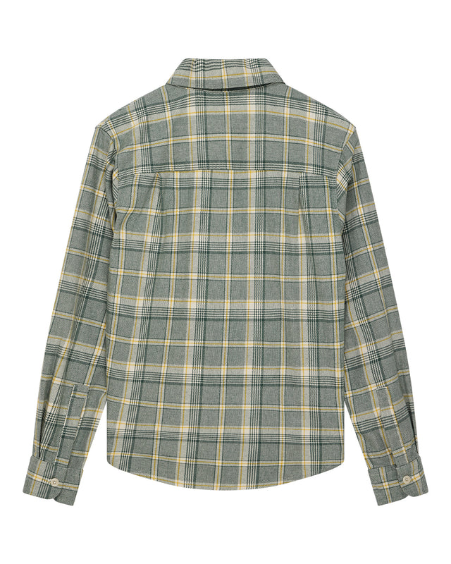 Vacay Check Shirt - Tendril Green