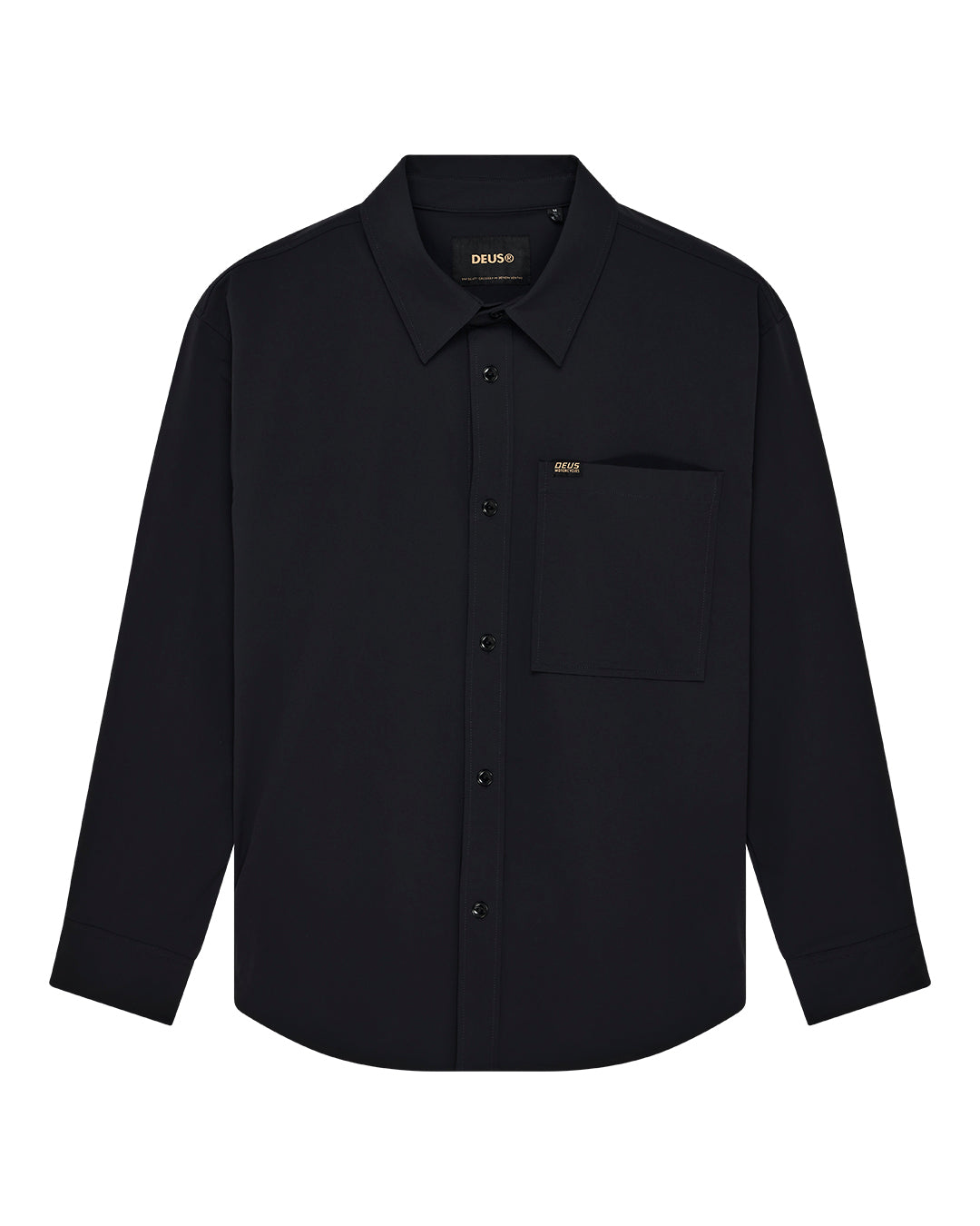 Frizell Travel Shirt - Black|Flatlay