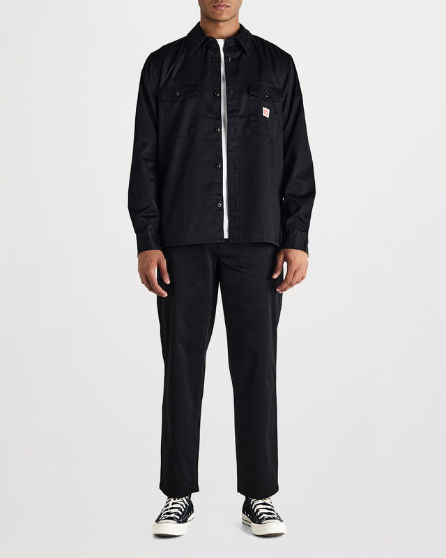 Service Long Sleeve Shirt - Black