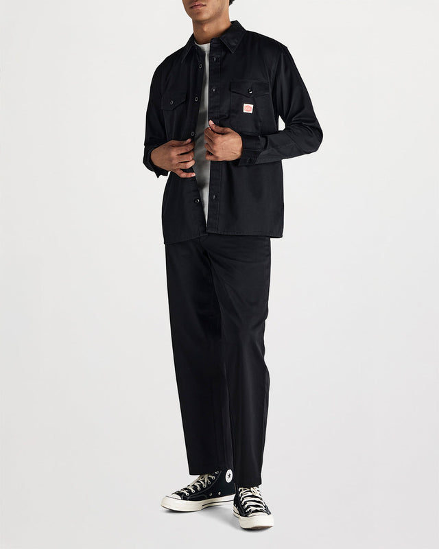 Service Long Sleeve Shirt - Black