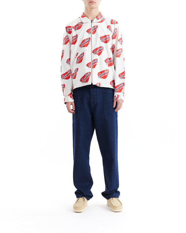 Specter Stamp Jacket - Vintage White