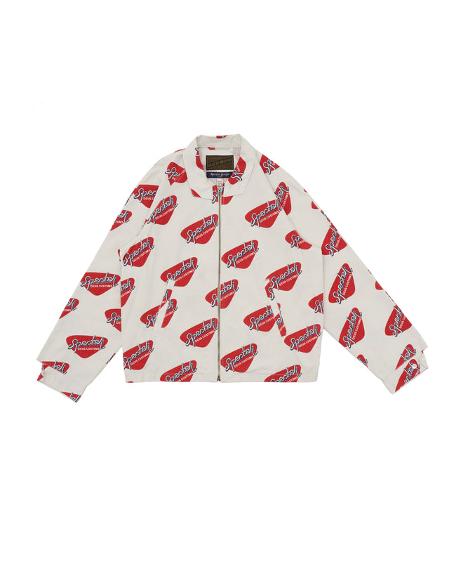 Specter Stamp Jacket - Vintage White