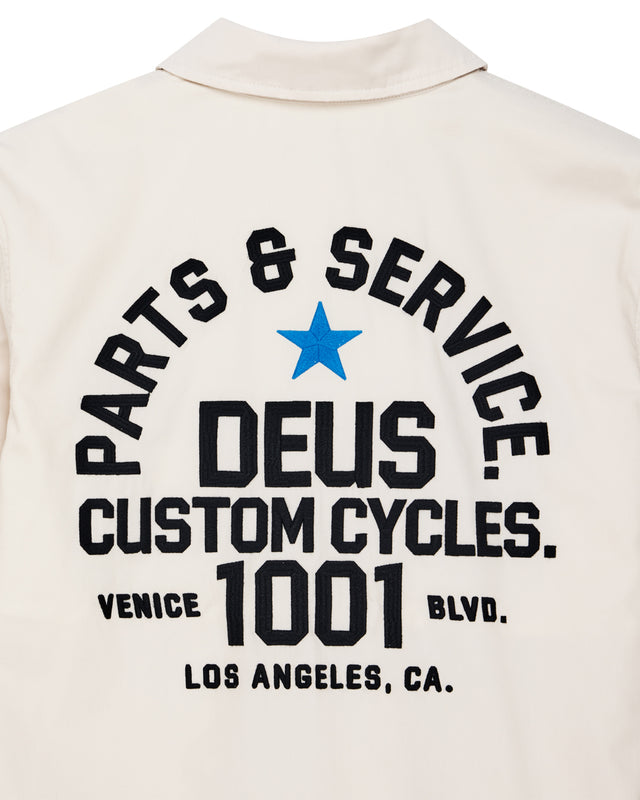 Teller Drizzler Jacket - Vintage White