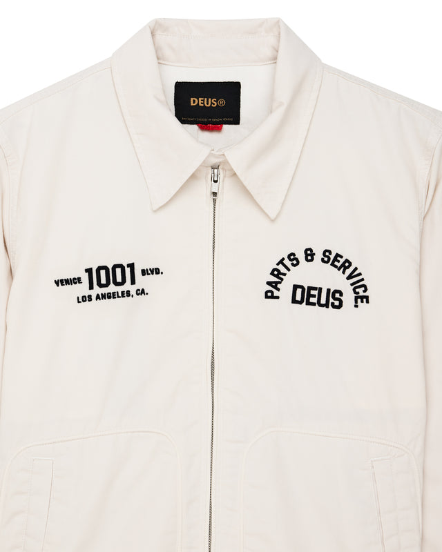 Teller Drizzler Jacket - Vintage White