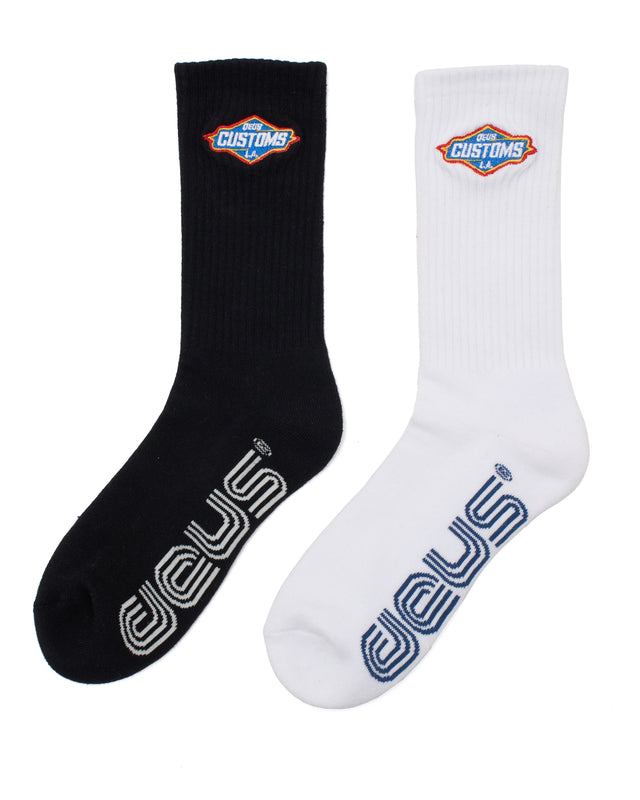 Trio Socks 2 Pack - 2 Pack Multi