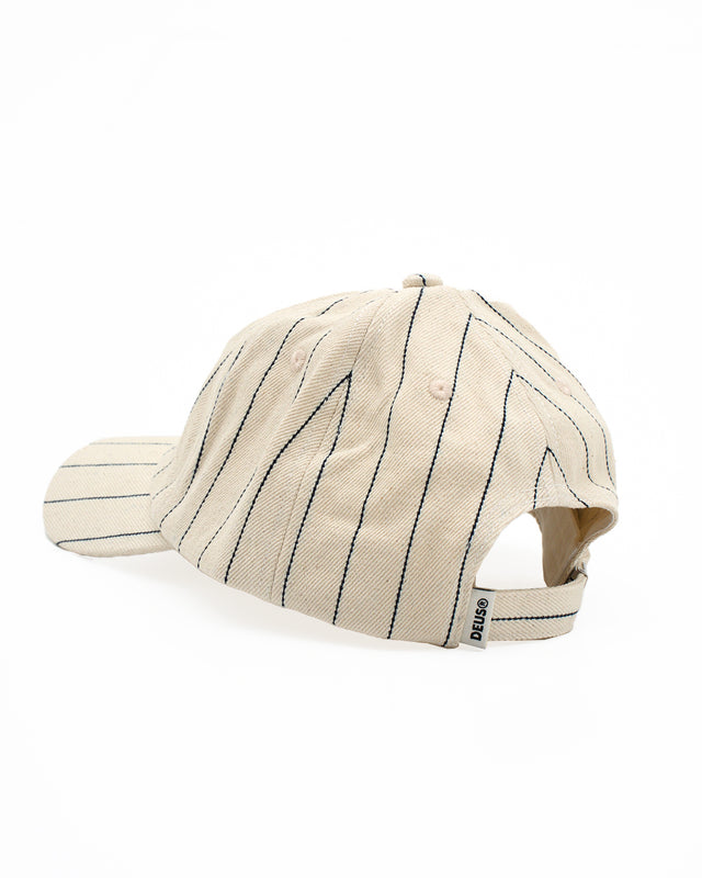 Dallas Stripe Cap - Natural