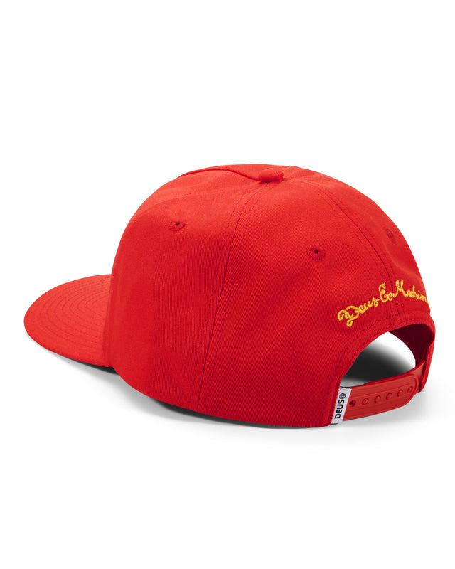 Drop Down Cap - Tangerine Tango