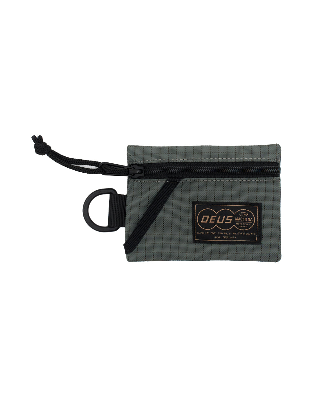 Deus Skelter Coin Pouch Grey