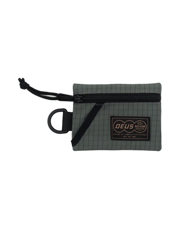 Deus Skelter Coin Pouch Grey