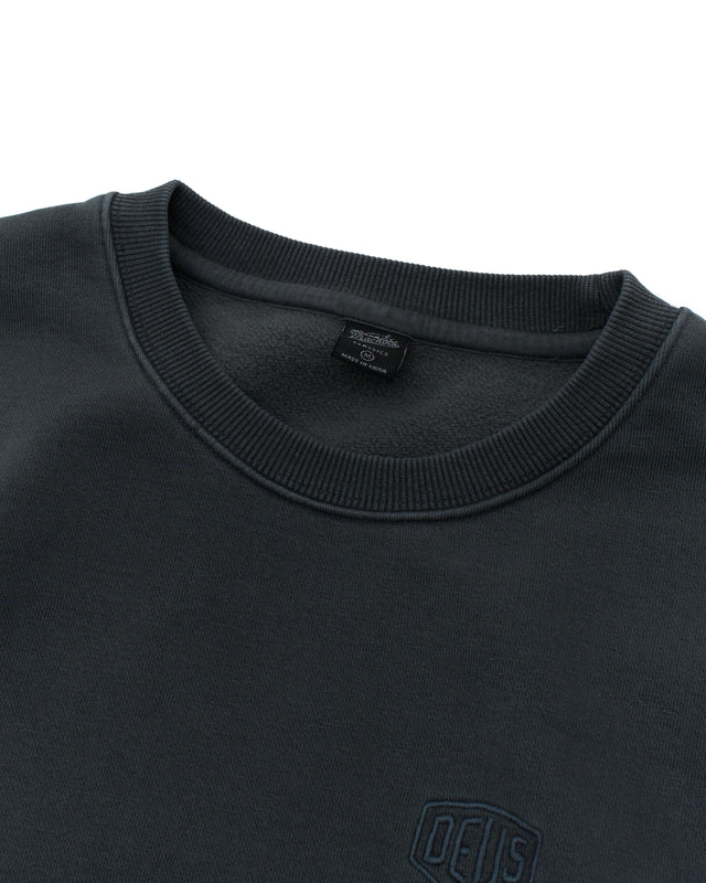 Shield Garment Dyed Crew - Anthracite