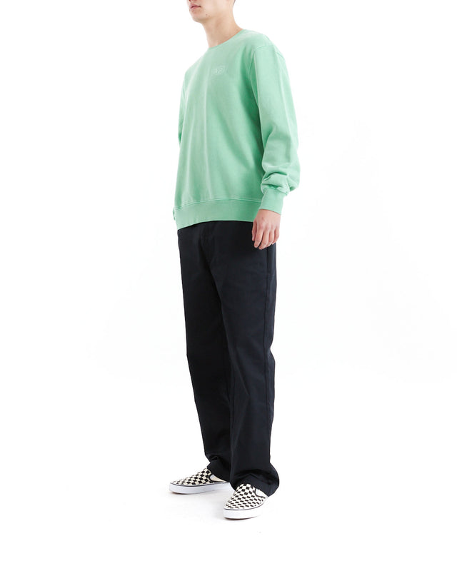 Shield Garment Dyed Crew - Shale Green