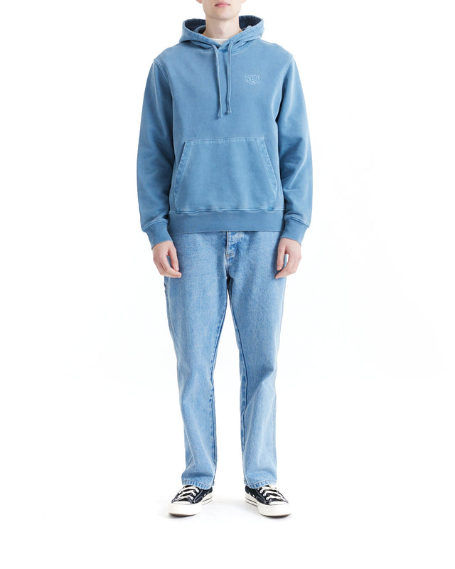 Shield Garment Dyed Hoodie - Legion Blue