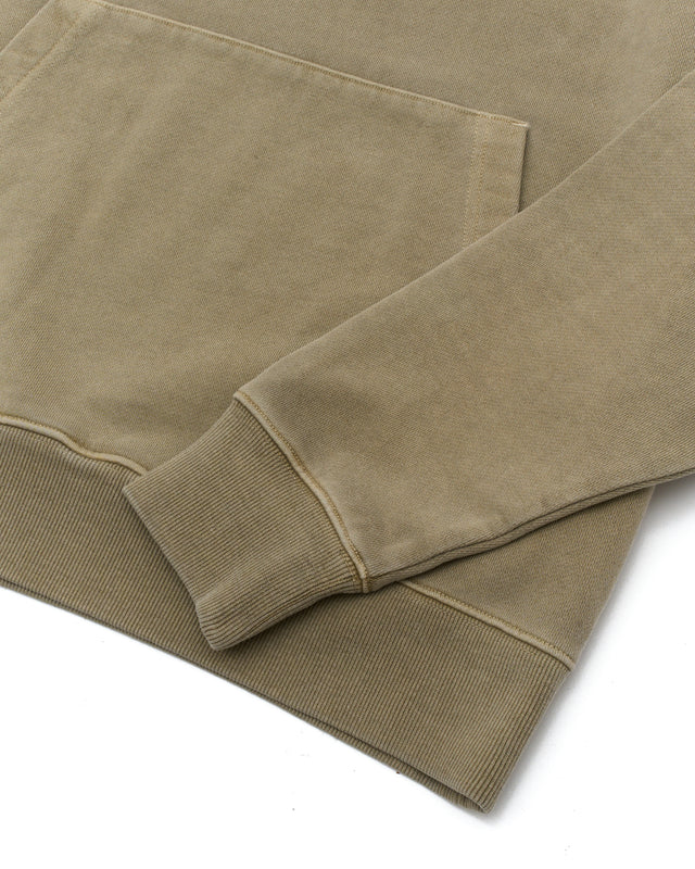 Shield Garment Dyed Hoodie - Safari