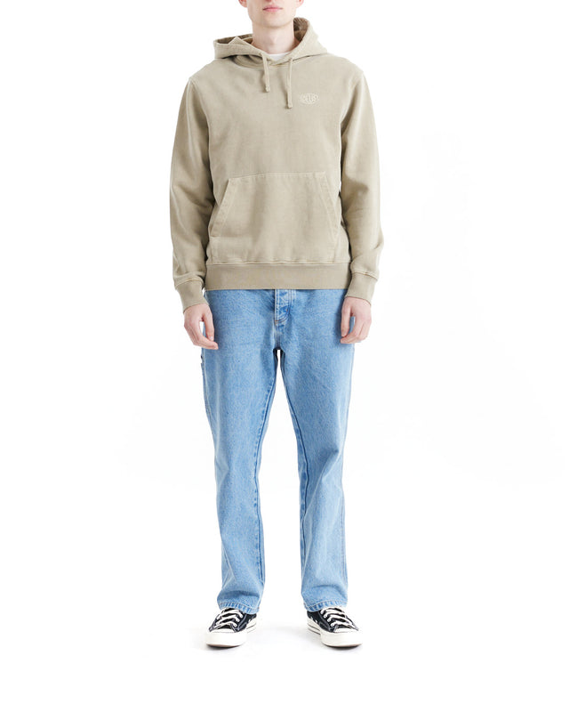Shield Garment Dyed Hoodie - Safari