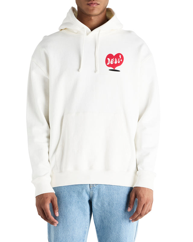 Deep Cut Hoodie - Vintage White