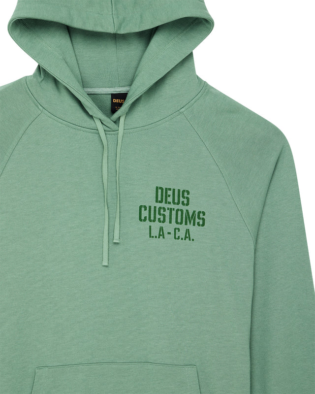 Quay Hoodie - Shale Green