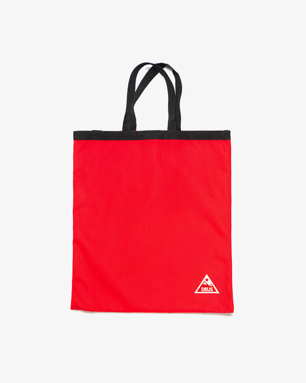 Beach Foldaway Tote  - Red