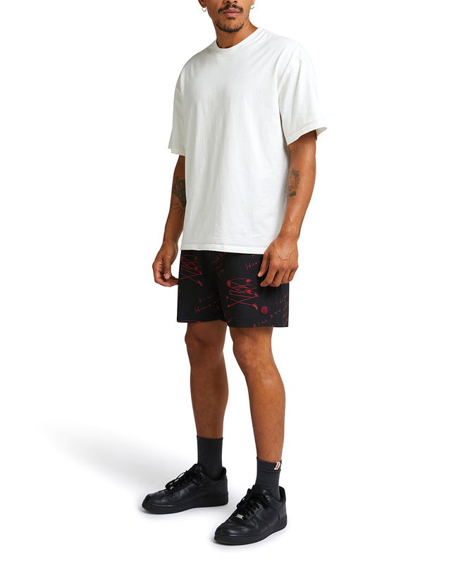 Old House Boardshort - Red