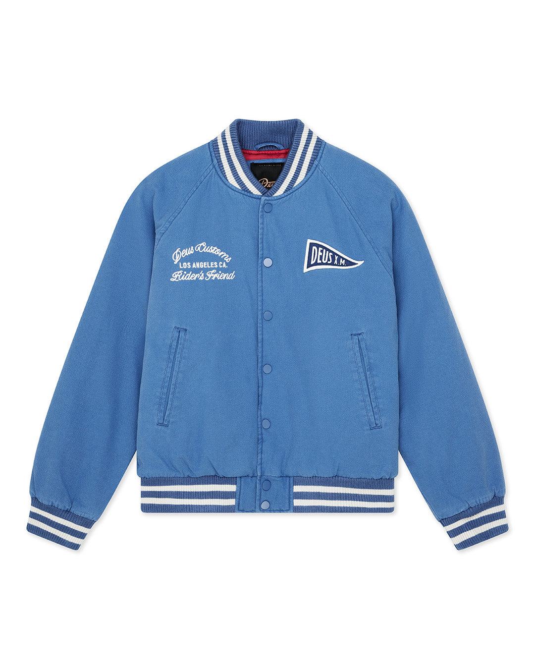 stadium-jacket-classic-blue|Flatlay