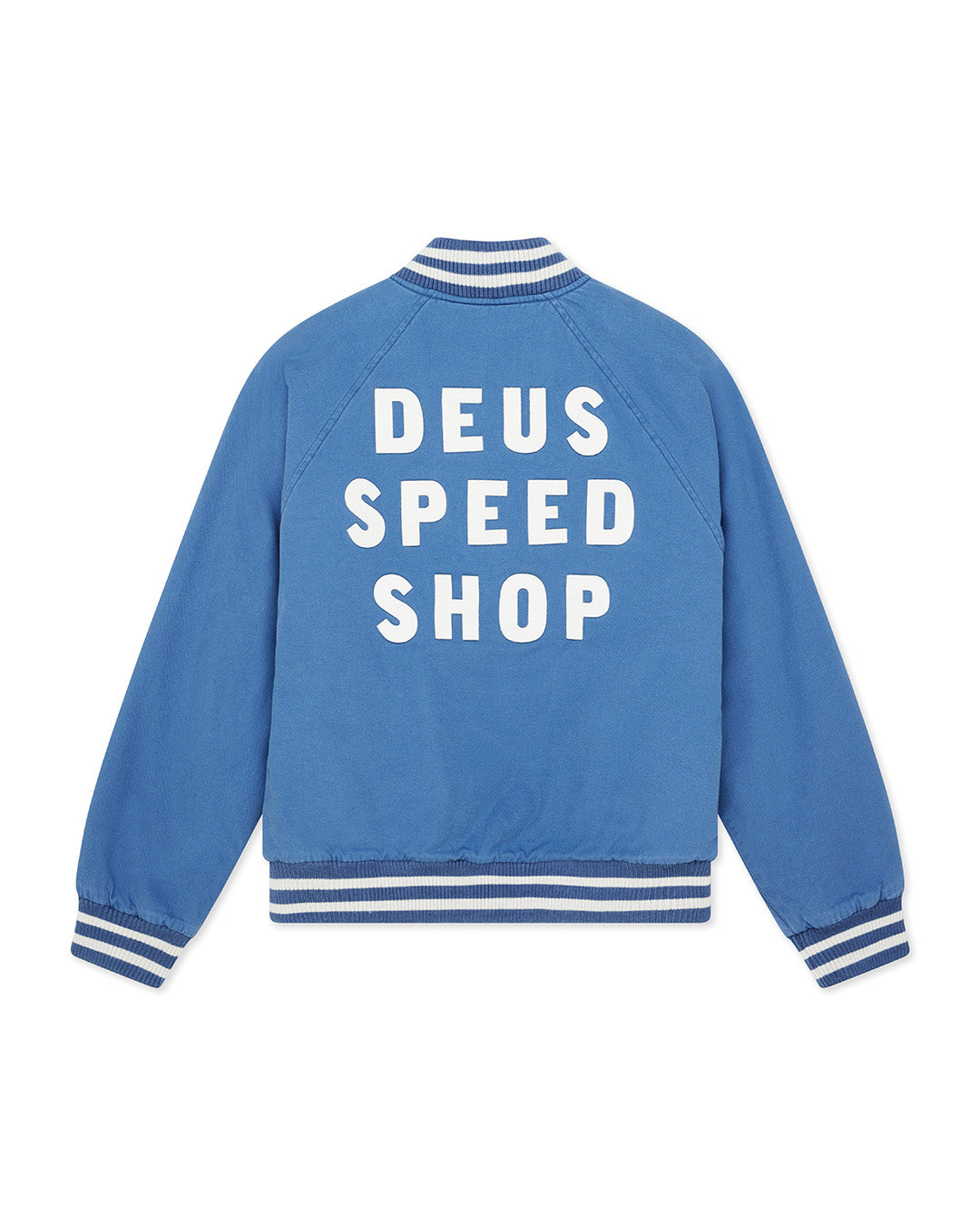 stadium-jacket-classic-blue|Flatlay