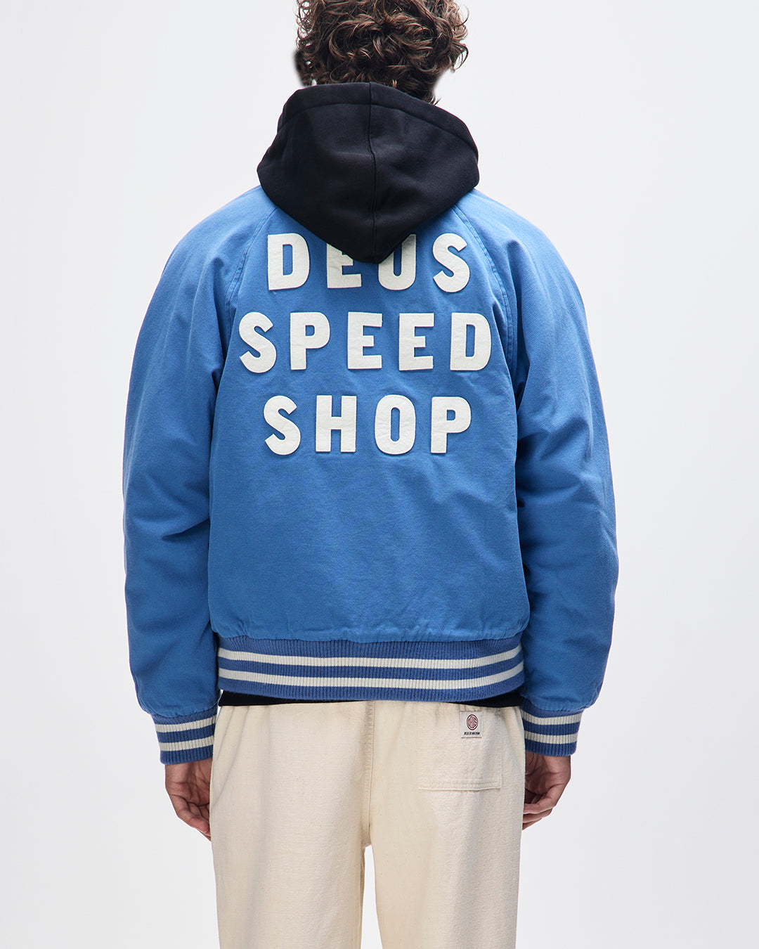 stadium-jacket-classic-blue|Model